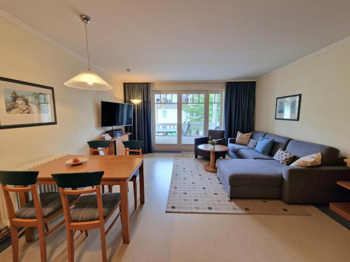 Duenenpark Binz - Komfort Ferienwohnung Mit 1 Schlafzimmer Und Balkon Im Obergeschoss 078 Eksteriør billede